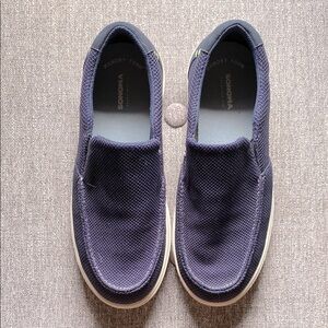 Sonoma Boy's Navy Slip-On Shoes - Size: 5 (Big Boy)